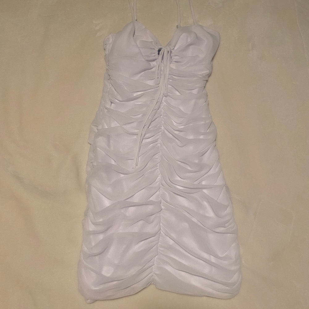 White Mini Dress by Cotton Candy LA